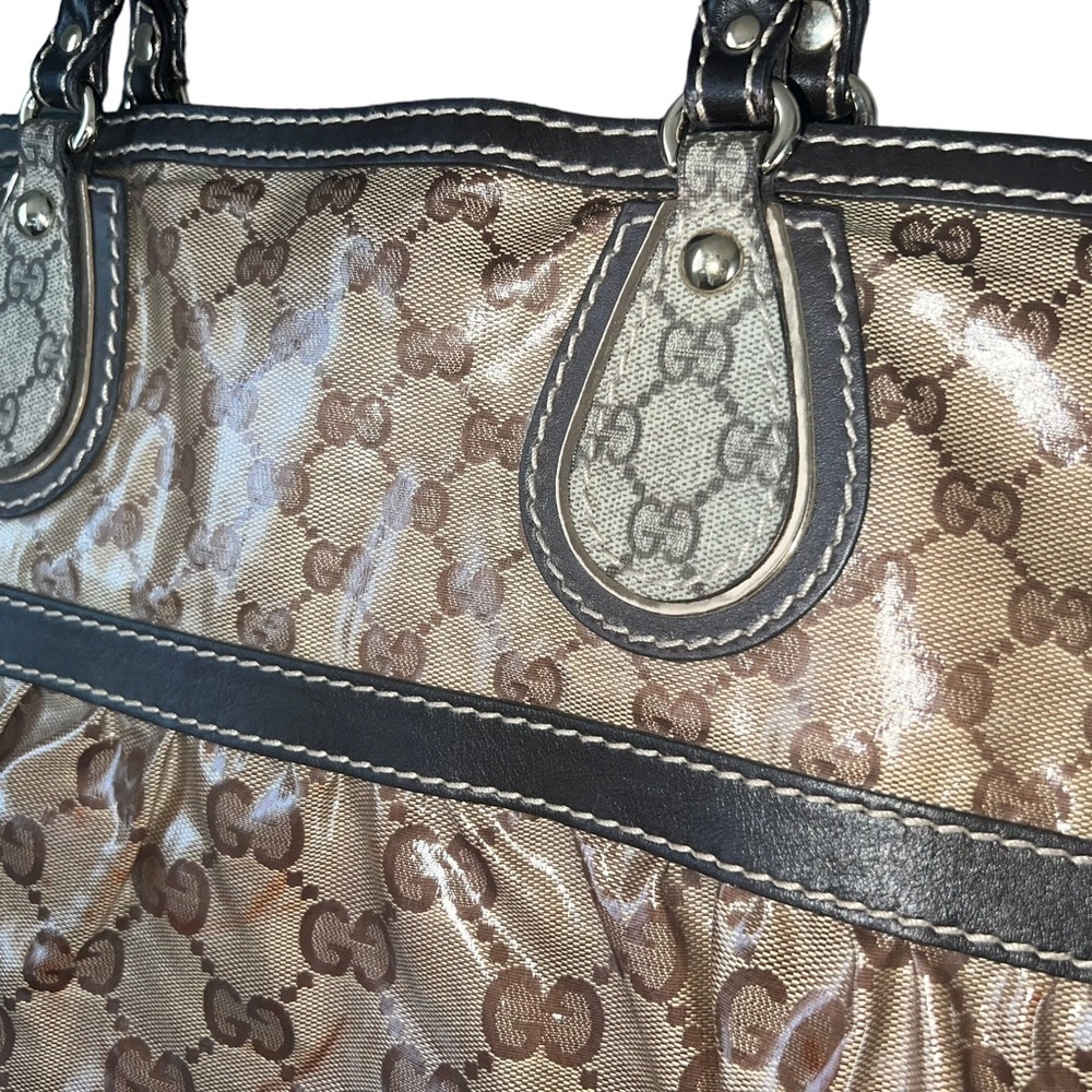 Gucci mix crystal shoulder logo bag medium rare - Picture 8 of 16